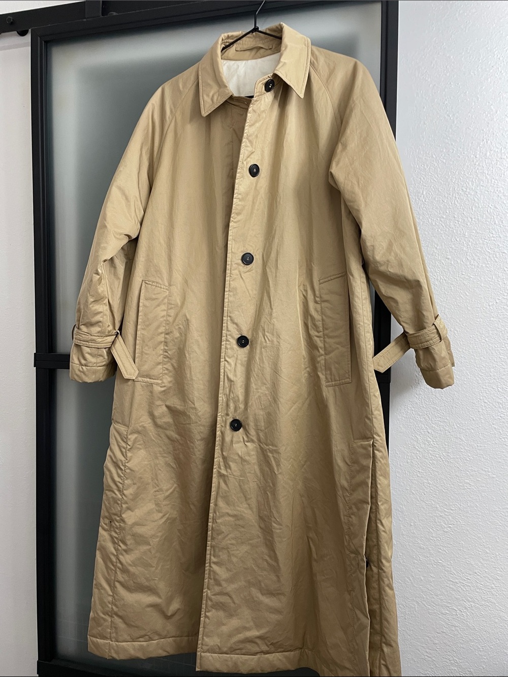 Weekend Max Mara Women’s Khaki Beige Long Trench Coat